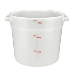 Winco PPRC-6W - Storage Container, 6 qt., 9
