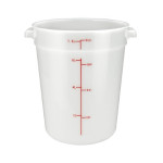 Winco PPRC-8W - Storage Container, 8 qt., 8.88