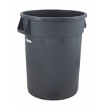 Winco PTC-44G2 - Trash Can, 44 gallon, 34-1/2”L x 24”W x 31”H, large, gray