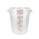 Winco PTRC-22 - Storage Container, 22 qt., 12.25