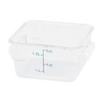 Winco PTSC-2 - Storage Container, 2 qt., 7-1/16