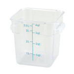 Winco PTSC-4 - Storage Container, 4 qt., 7-1/16