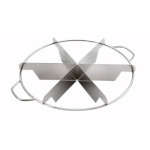 Winco SCU-6 - Pie Cutter, 6-cut, stainless steel
