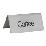 Winco SGN-103 - Beverage Tent Sign, 