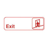 Winco SGN-381W - Information Sign, with symbol, 9