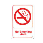Winco SGN-684W - Information Sign, with symbol, 6