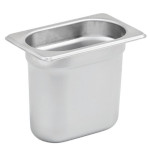 Winco SPJH-906GN - Steam Table Pan, 1/9 size, 6-3/4