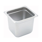 Winco SPJM-606 - Steam Table Pan, 1/6 size, 6-7/8
