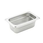 Winco SPJM-902 - Steam Table Pan, 1/9 size, 6-3/4