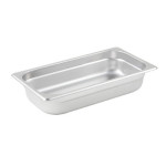 Winco SPJP-302 - Steam Table Pan, 1/3 size, 6-7/8