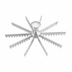 Winco APM-10 - Pie & Cake Marker, 10 cut, cast aluminum
