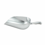 Winco AS-85 - Scoop, 85 oz., aluminum (hand wash only)