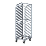 Winco AWRK-20HBK - Sheet Pan Rack, mobile, full height, (20) 18