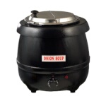 Winco ESW-66 - Soup Warmer, 10-1/2 qt., electric, adjustable heat control, stainless steel