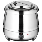 Winco ESW-70 - Soup Warmer, electric, 10 quart, 13-3/16