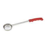 Winco FPP-2 - Food Portioner, 2 oz., one-piece, perforated, stainless steel, red