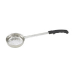 Winco FPP-6 - Food Portioner, 6 oz., one-piece, perforated, stainless steel, black