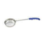 Winco FPP-8 - Food Portioner, 8 oz., one-piece, perforated, stainless steel, blue