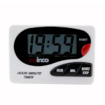 Winco TIM-85D - Digital Timer, 20 hours, with 20 minute stopper, LCD, large, hour/minute