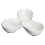 Winco WDP017-103 - Trio Caddy Bowl, 10 oz., 7-3/4