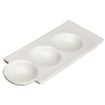 Winco WDP017-107 - Trio Dish, 3 oz., 9-1/2
