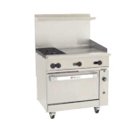 Wolf C36C-2B24GT - Restaurant Range, gas, 36