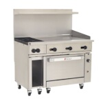 Wolf C48C-2B36GT - Restaurant Range, gas, 48