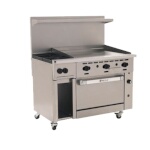 Wolf C48S-2B36GT - Restaurant Range, gas, 48