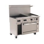 Wolf C48S-4B24GT - Restaurant Range, gas, 48