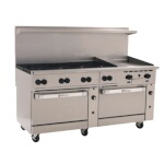 Wolf C72SS-8B24GT - Restaurant Range, 72