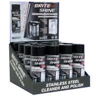 Discovery 140611001-16AR - Brite Shine Stainless Steel Cleaner, Aerosol 11oz. can. 