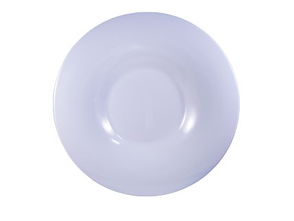 Carlisle 4282442 - Soup Plate, 10-1/2 inch  diameter, wide rim, melamine, Epicure, Bone 