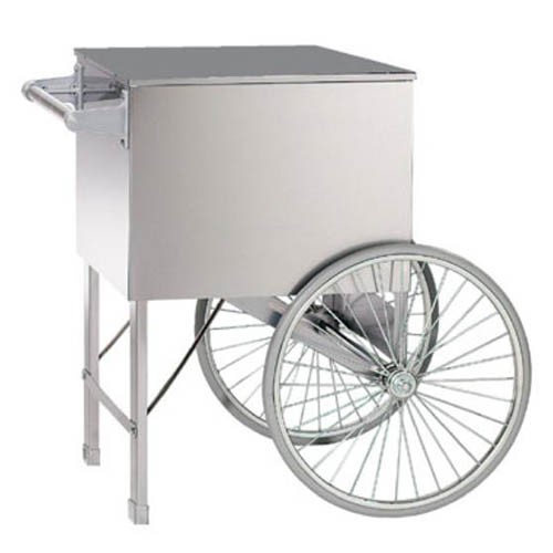 Gold Medal 2148MC - Base, 20' wide, 2 spoke wheels, stainless steel ex 