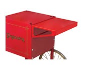 Gold Medal 2708RD - Red Shelf for #2689 Popcorn Cart 