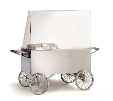 Gold Medal 3118SS - Candee Fluff Lobby Master, 82.4' x 34' x 62', Stainless Steel 