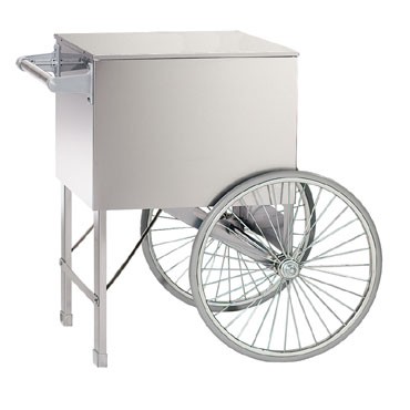 Cart shown with stainless steel spacer top which is sold separately (part# 12176NH). 