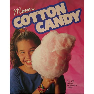 Gold Medal 3996 - Cotton Candy Poster, Large 