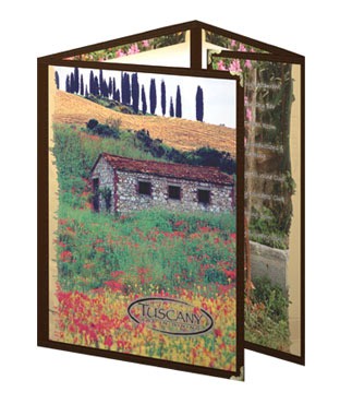 Risch TETQ 8.5X14-NYLON Menu Cover 