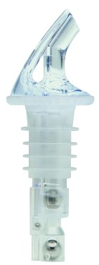 Precision Pourers 100CL - 1 oz. 3 ball pourer, Clear, Sold per Dozen 