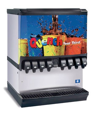 Multiplex 2706089 - SV-250 Ice & Beverage Dispenser, (10) sanitary lever, 250 lbs. ice capacity 