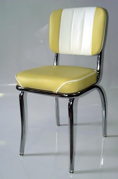 Vitro Seating 939CBWF - Classic chair, Channel back, chrome finish. 2' waterfall seat. 1 