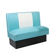 Vitro Seating MB-4300-3QUARTER - Malibu Series, 3/4 Circle Booth, Grade 5 