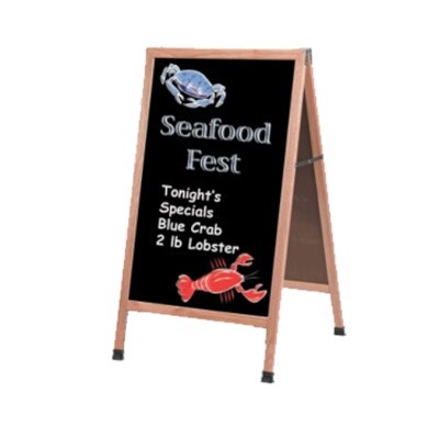 Aarco A-1B A-Frame Sign Board 