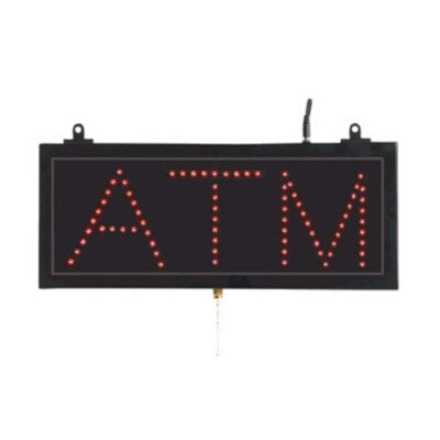 Aarco ATM10S Lighted Sign 