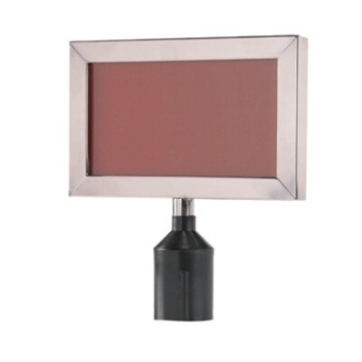 Aarco HSF811S Crowd Control Sign Frame 
