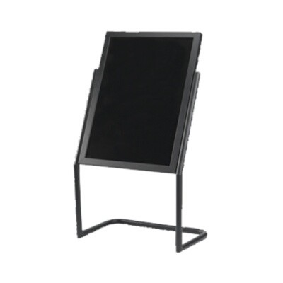 Aarco P-17BK Freestanding Sign 
