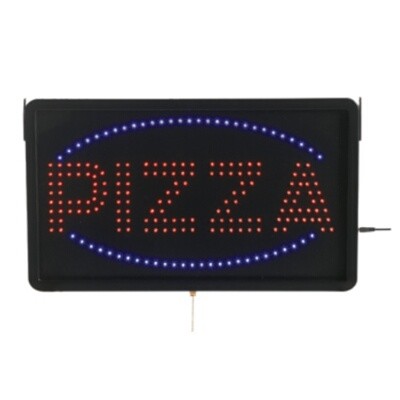 Aarco PIZ01L Lighted Sign 
