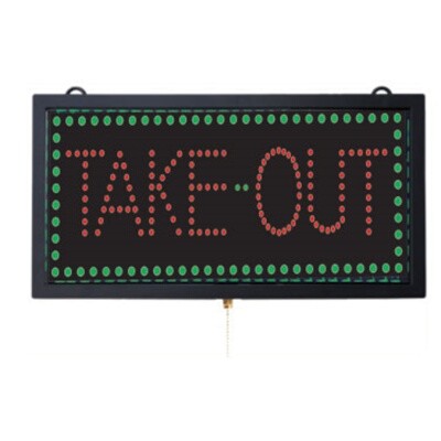 Aarco TAK12M Lighted Sign 