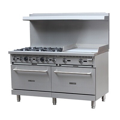 Adcraft BDGR-6024G/NG Restaurant Range 