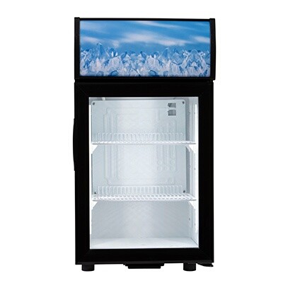 Adcraft CDRF-1D/2 Countertop Refrigerated Merchandiser 